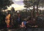 Nicolas Poussin The Exposition of Moses oil painting reproduction
